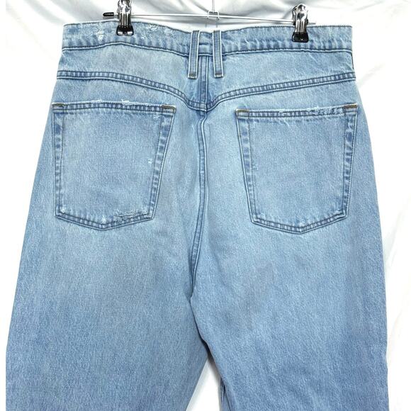 FRAME Le High N Tight Crop Mini Bootcut Jeans Sz 30 Ankle Capri Light Wash - Picture 5 of 8